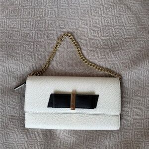 Kate spade long bifold wallet w chain